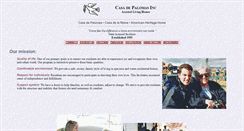 Desktop Screenshot of casadepalomas.com